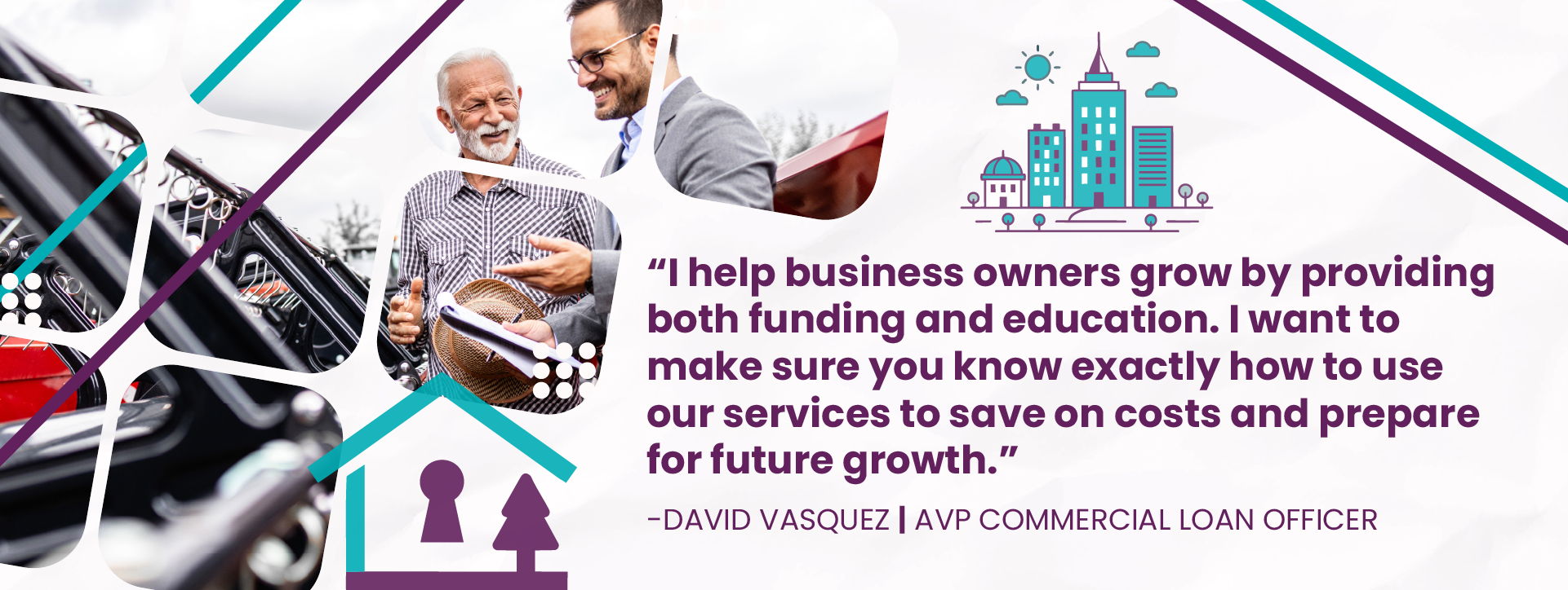 Loan quote from a lender for a banner on the Loan Page